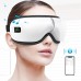 Bluetooth Eye Massager, Portable Electric Bluetooth Massager with Air Pressure, Hot Compress, Vibration, Music for Dark Circles, Eye Fatigue, Dry Eyes and Stress Relief